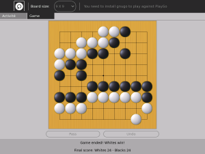 playgo9x9 PlayGo en action avec un goban 9x9