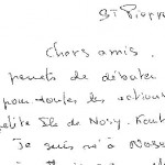 Une lettre de soutien pour Nosy Komba