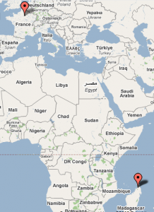 De Paris à Madagascar